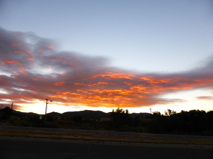 Morning Blaze Over Santa Fe
