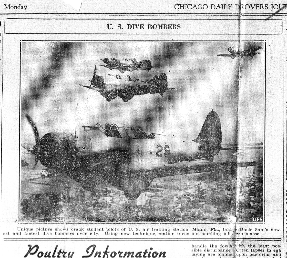 Dive Bombers Daily Drover