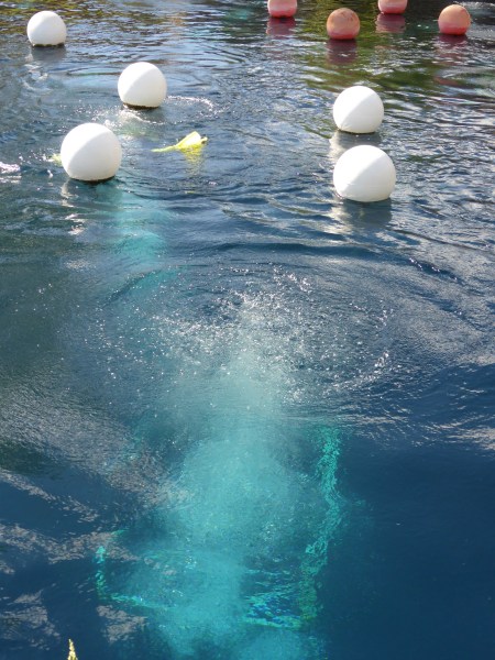 Blue Hole cold water